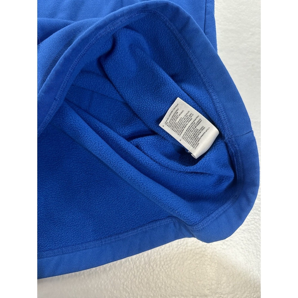Adidas Jacket Pullover Men's Small S Quarter Zip Climawarm Fleece Blue Gray - Picture 13 of 14